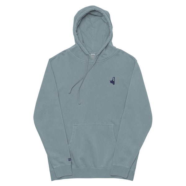 アウターその他 IONSEOUL paper 2way hood zip-up jacket BBU263 unisex-pigment-dyed-hoodie-
