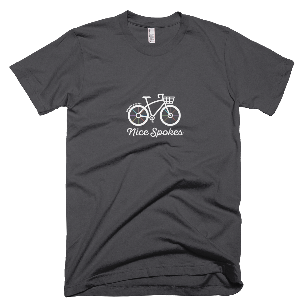 Mens "Nice Spokes" T-Shirt - Chappy Happy