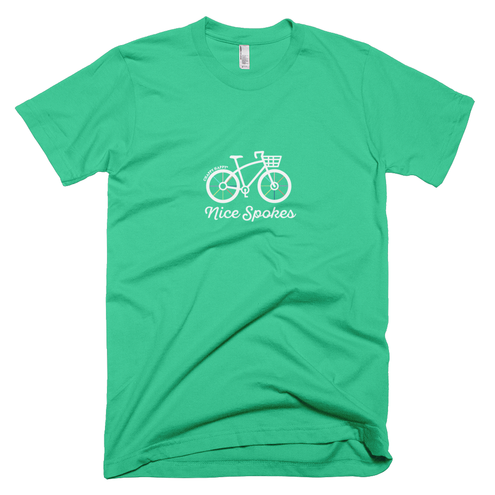 Mens "Nice Spokes" T-Shirt - Chappy Happy