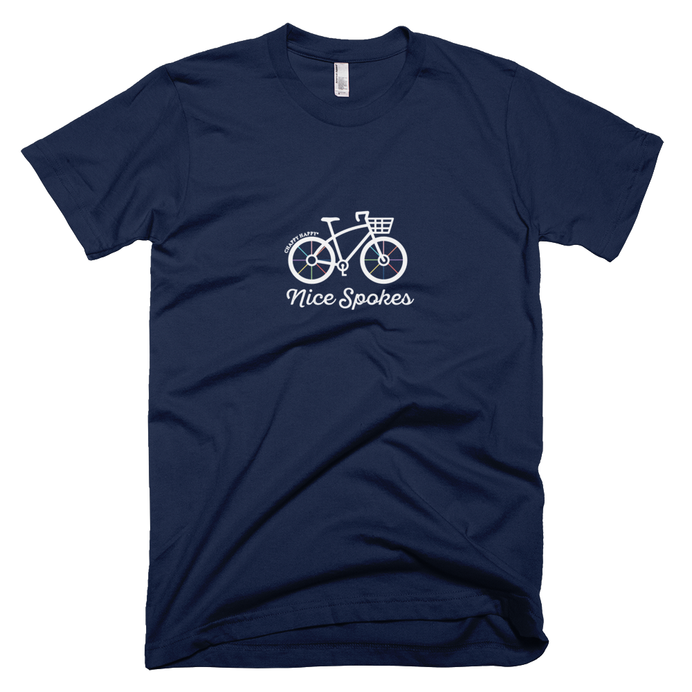 Mens "Nice Spokes" T-Shirt - Chappy Happy